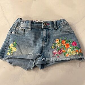 Jordache embroidered shorts